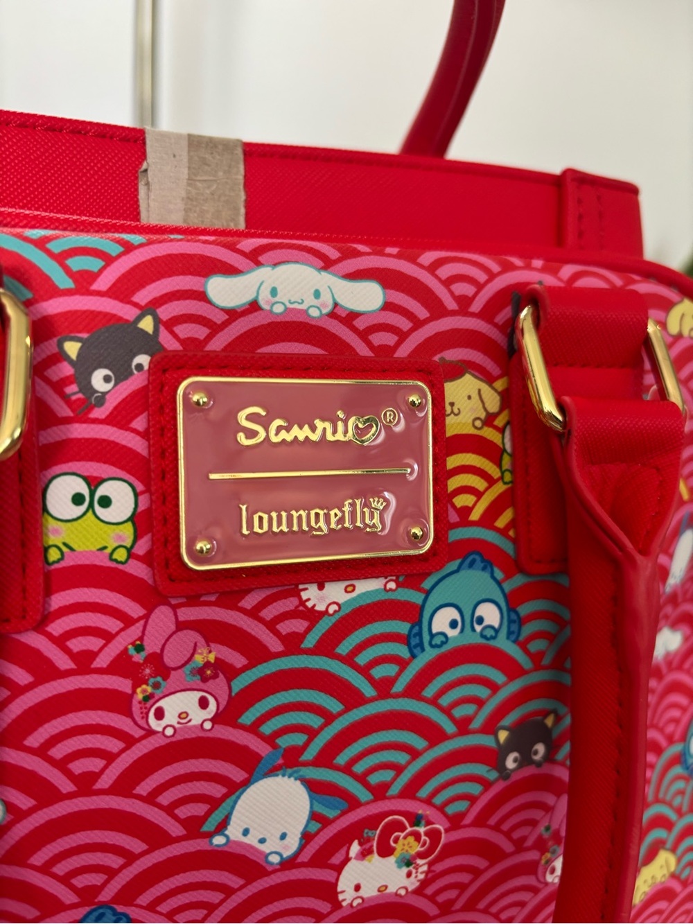 NWOT NEW  Sanrio loungefly 60th anniversary crossbody bag - Picture 3 of 6